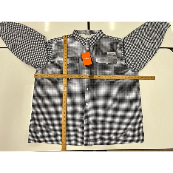 Men HABIT Crayfish Creek L/S River Creek 3XL Medievel Blue UPF Cooling Quick Dry - Picture 12 of 12